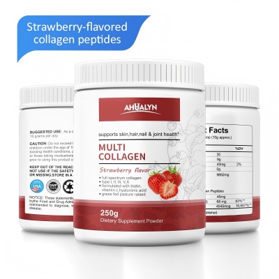 Strawberry Flavor Collagen Peptide