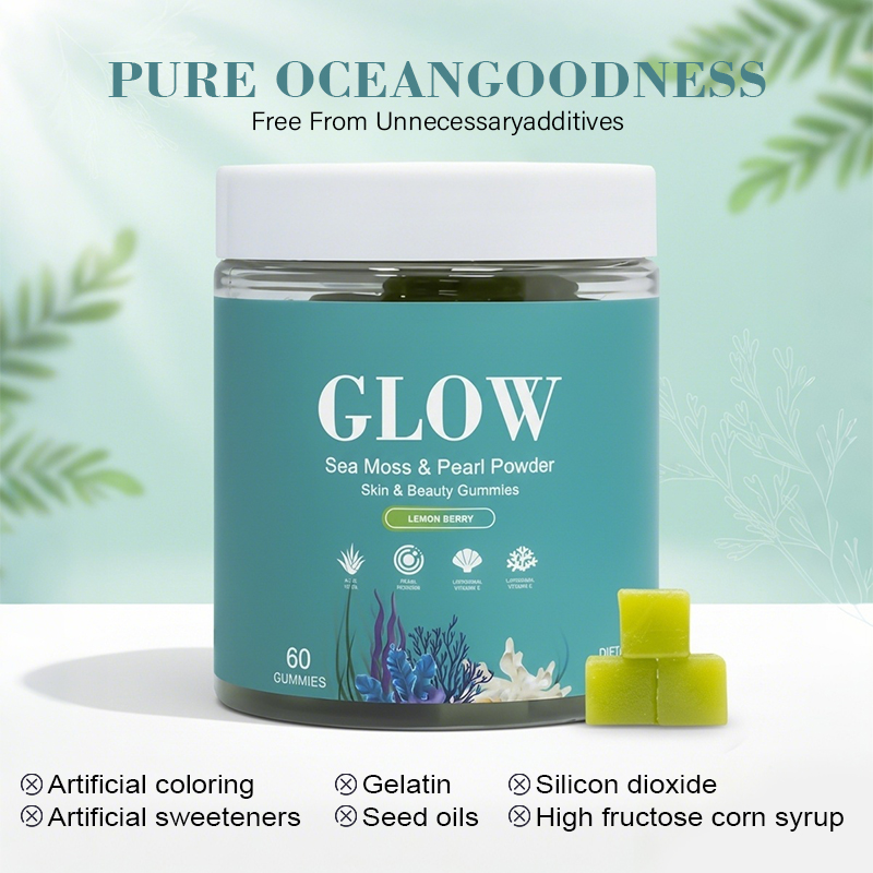 GLOW Sea Moss & Pearl Powder Gummies