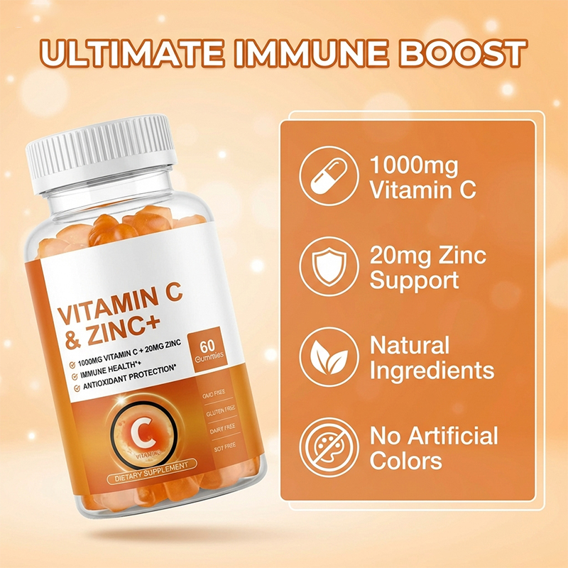 Vitamin C & Zinc+ Gummies
