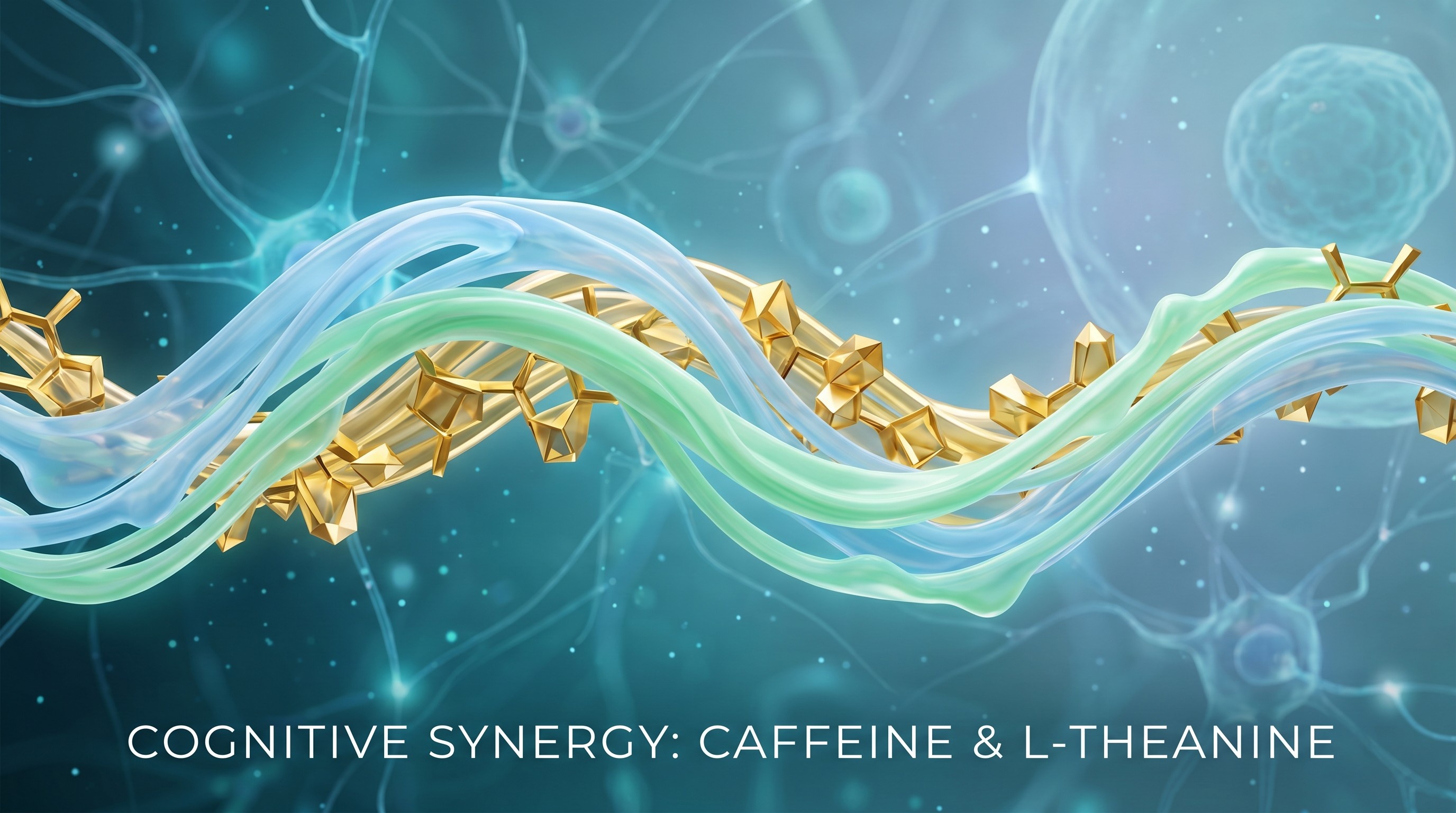 Energy mint gum with caffeine and L-theanine supporting jitter-free focus and mental clarity