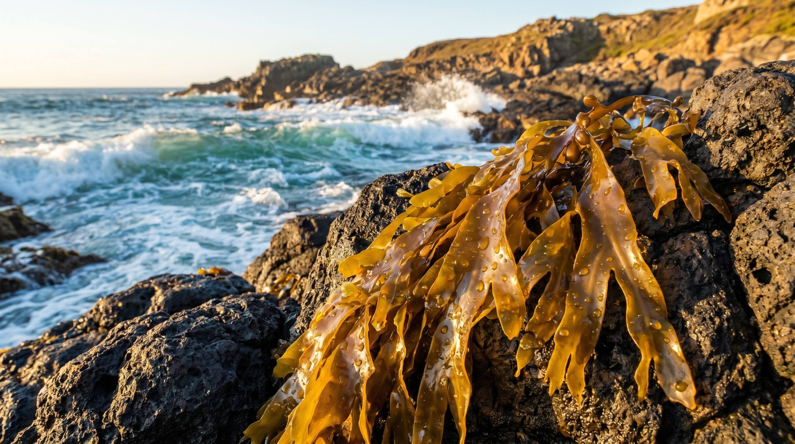 Woman taking sea moss gummies as part of daily wellness routine for mineral support