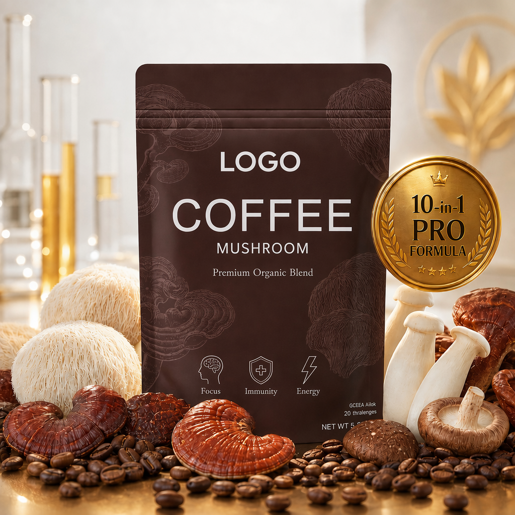 Premium Organic Mushroom Coffee Blend