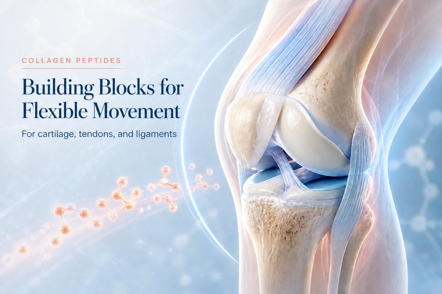 Active person stretching with collagen support for joint flexibility and reduced discomfort