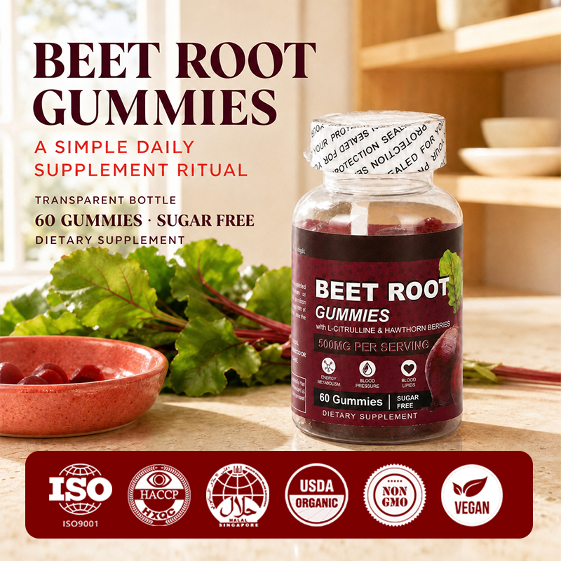 Beet Root Gummies Bottle