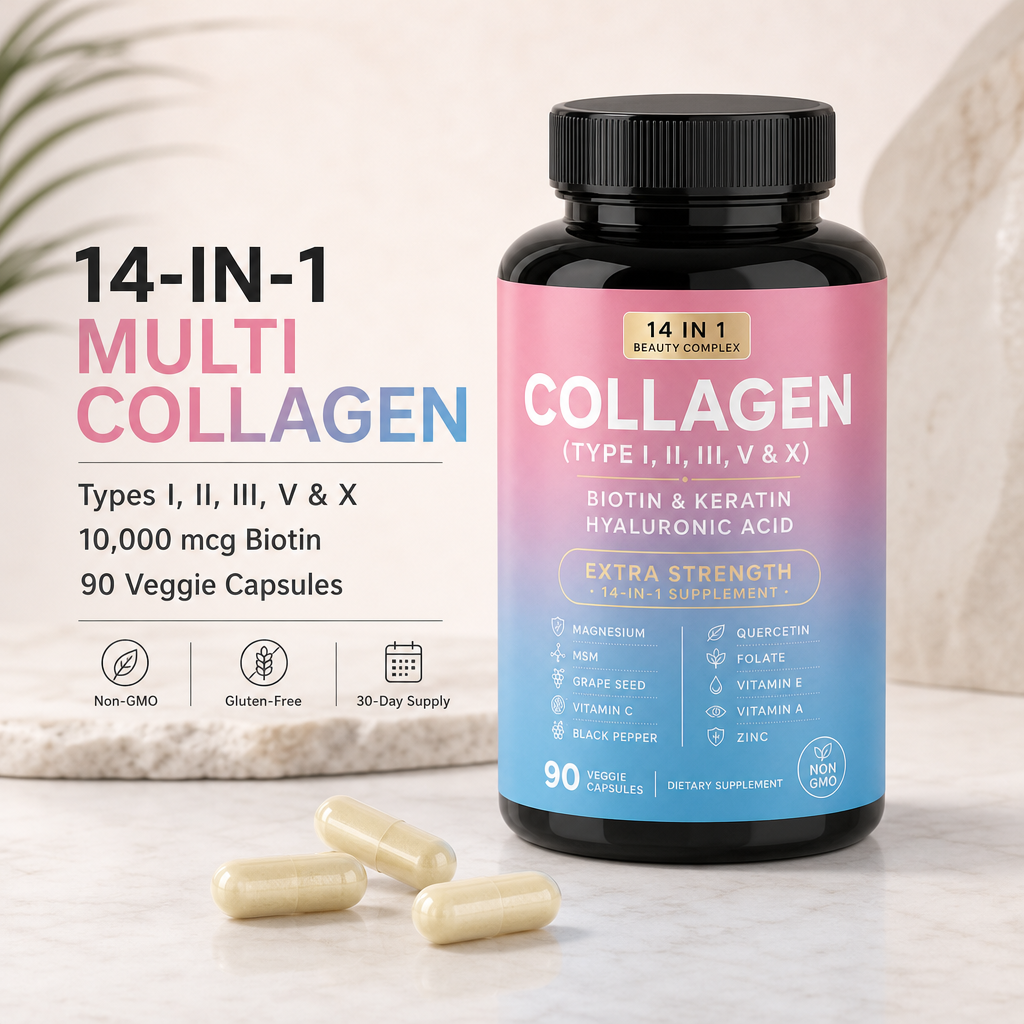 14-in-1 Collagen Beauty Complex Bottle