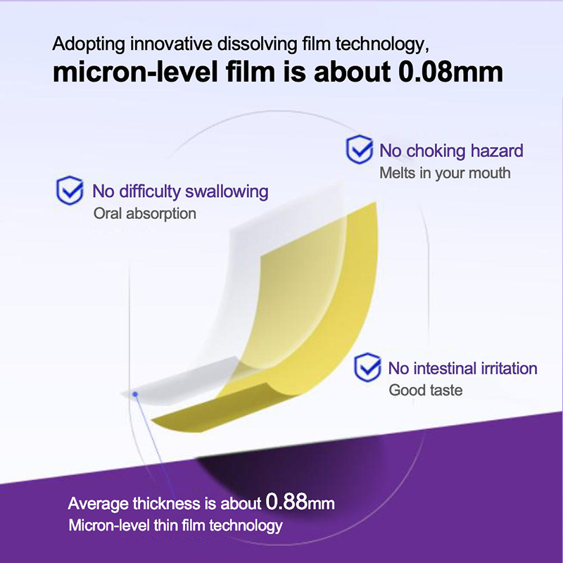 Melatonin+GABA Oral Strips