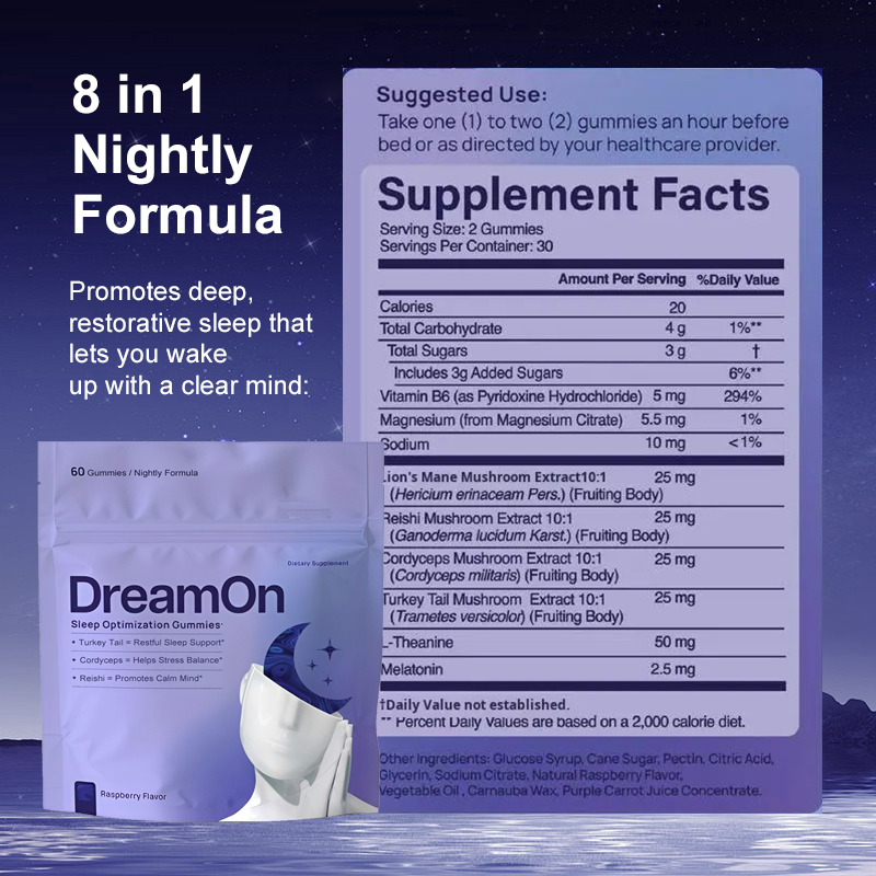 DreamOn 8-in-1 Sleep Gummies