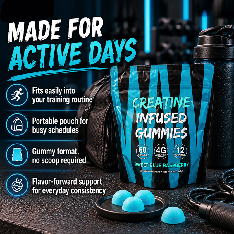 Creatine Infused Gummies