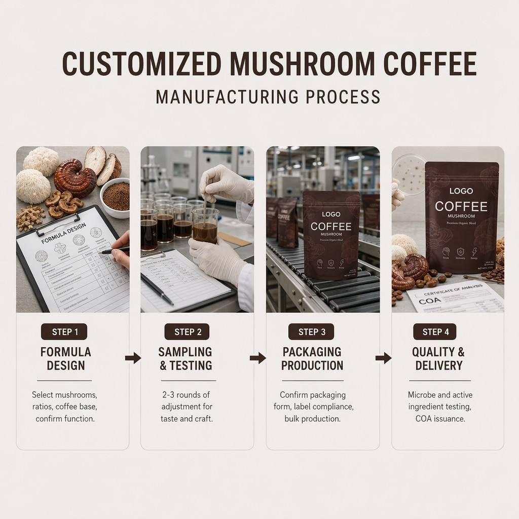 Mushroom Coffee - 10-in-1 Functional Blend