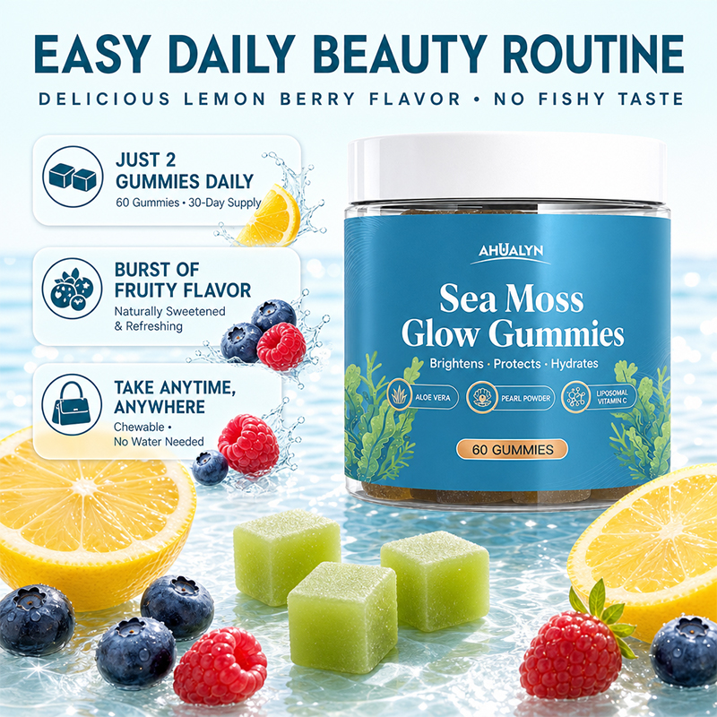 3-in-1 Sea Moss Glow Gummies