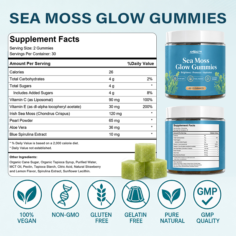 3-in-1 Sea Moss Glow Gummies
