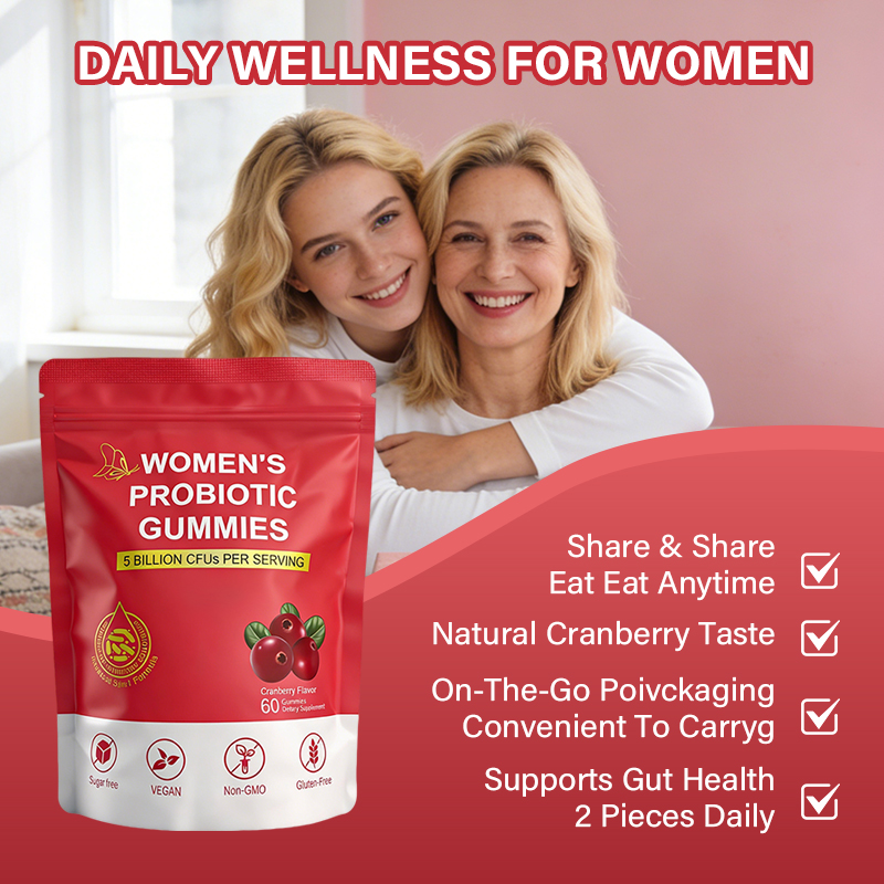 Women's Probiotic Gummies 60 Count
