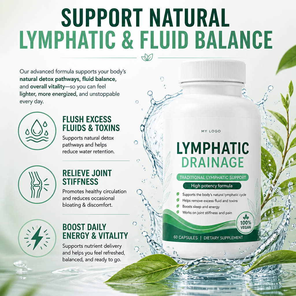 Lymphatic Drainage Support Capsules