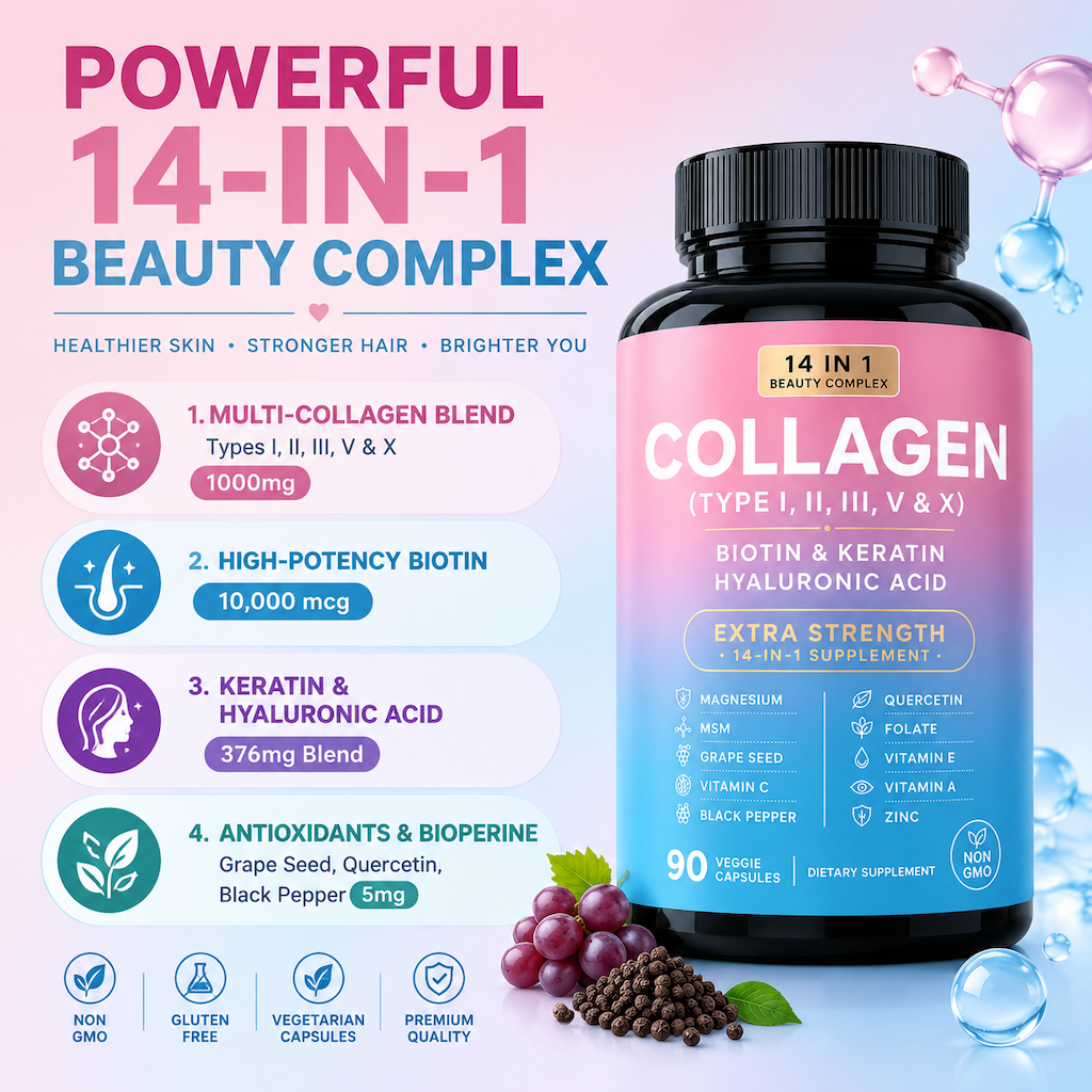 14-in-1 Collagen Beauty Complex Capsules
